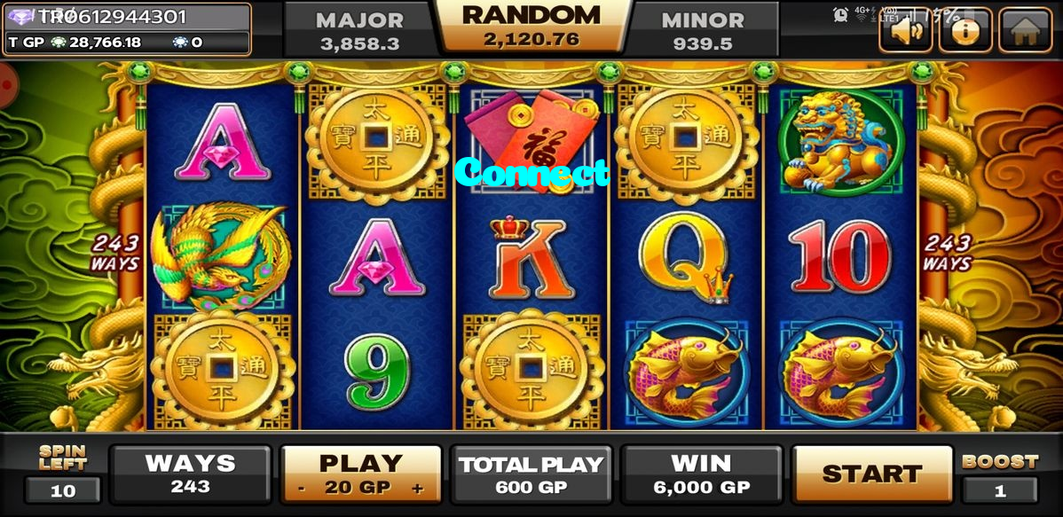 available types of Connect bet including pre-match live express and system bets